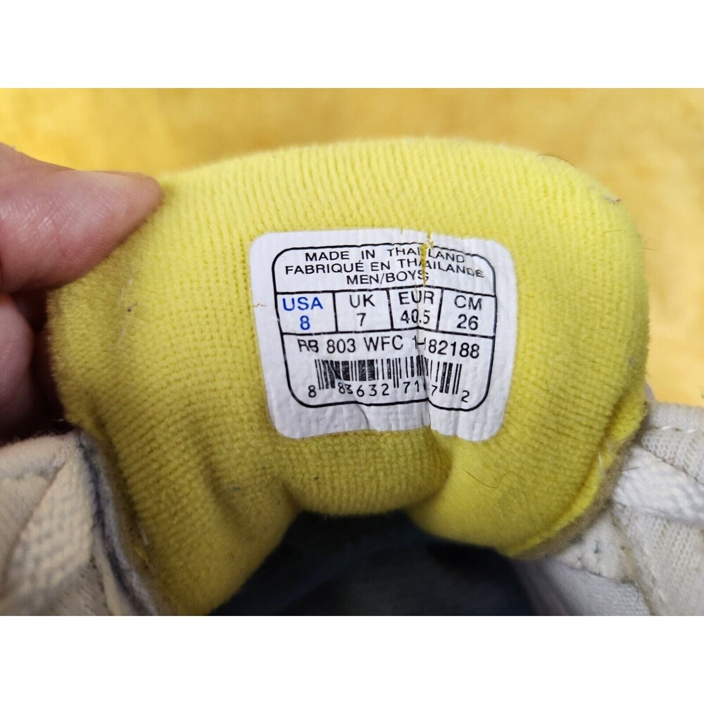 Vtg Mens Reebok ERS 5000 Running Trainers Shoes Pink/neon‎ White Leather  Size 8 - Picture 10 of 16